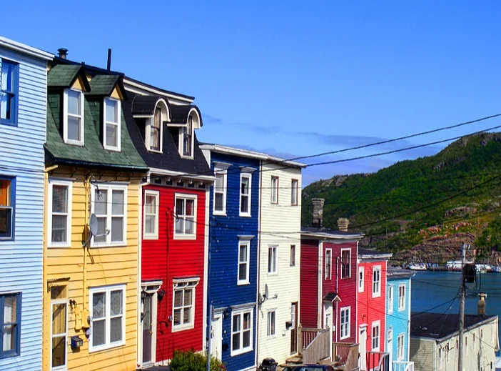 The charming streets of St. John's Newfoundland