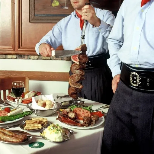 The quintessential Brazilian steakhouse meal