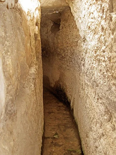 Hezekiah's Tunnel in the City of David