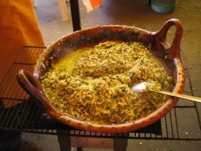 Ant eggs! According to Jonas, this is Mexican Caviar
