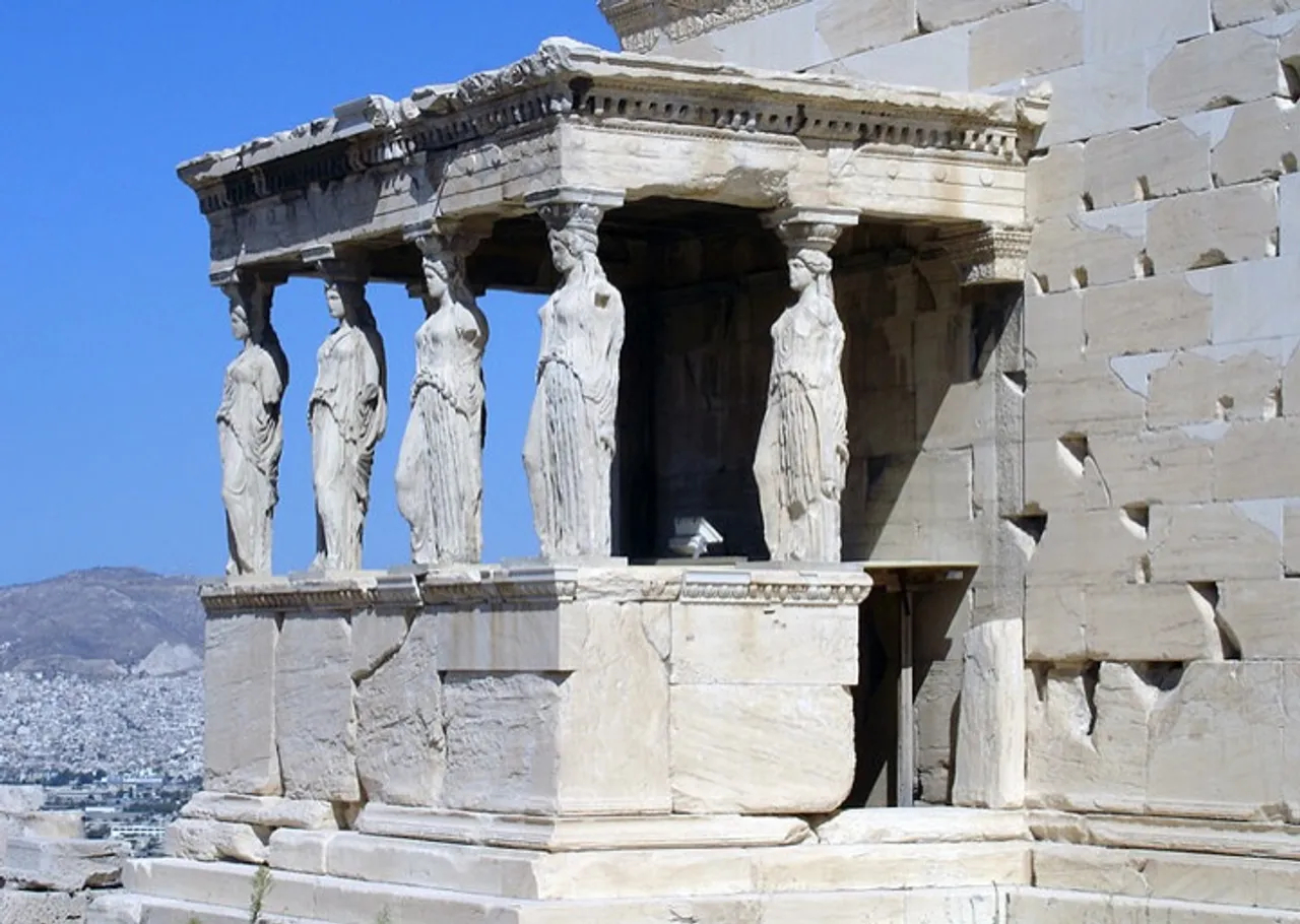 Caryatids at the Acropolis