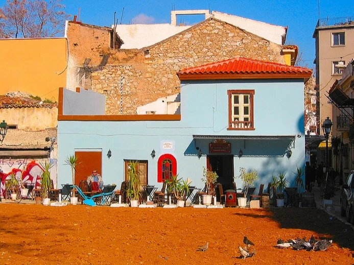The colourful Plaka (Old Town)