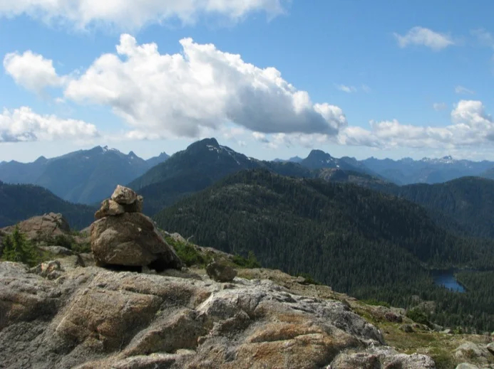 View from a climb up Mt. Klitsa