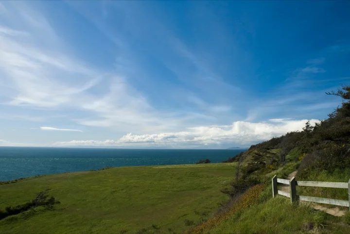 The Bluff Trail near Fort Ebey Campground