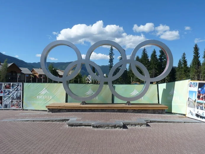 The Winter 2010 Olympic Rings