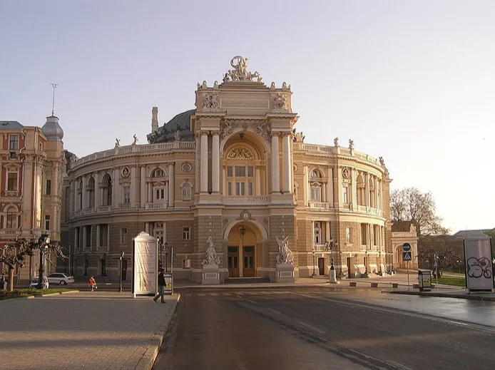 Odessa's stunning Opera and Ballet Theatre
