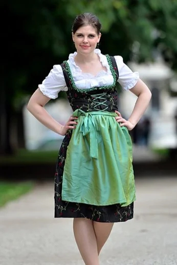 A traditional Dirndl