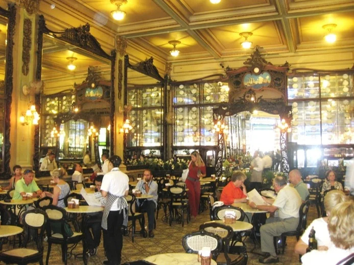 Colombo Tea House/ 1894. Only original tea house in Parisian style remaining in the the Americas