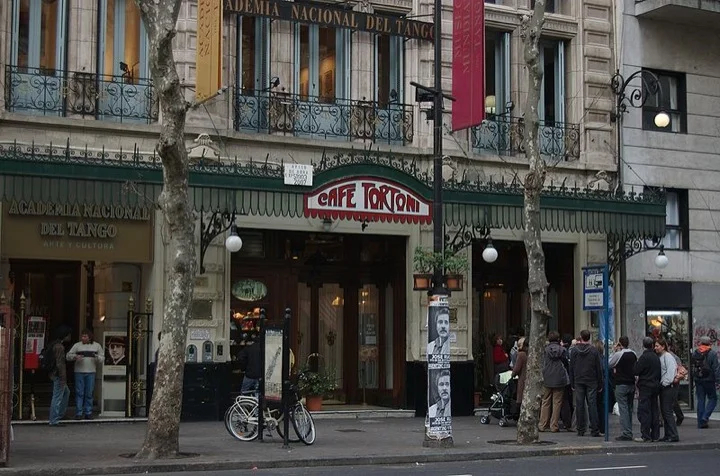 Consider stopping for a drink at the historic Cafe Tortoni