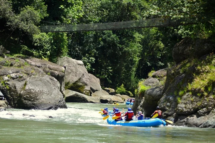River rafting on the Pacuare