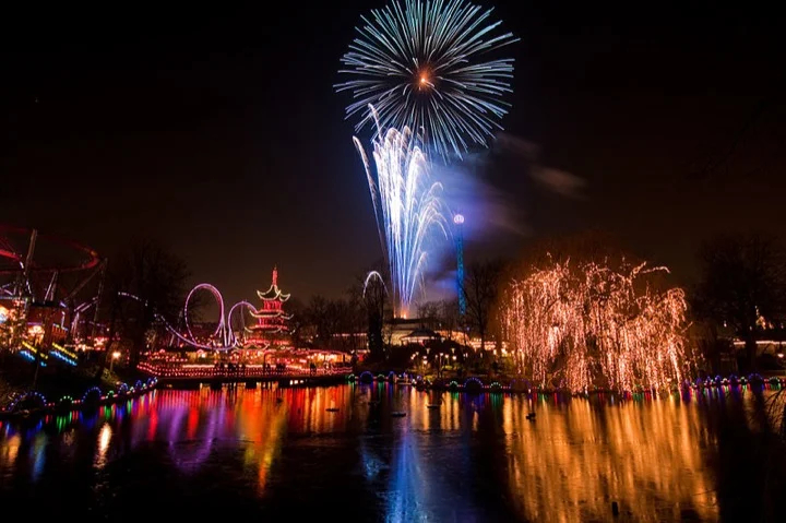 Fireworks at Tivoli