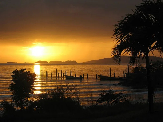 Sunset at Point Gourde