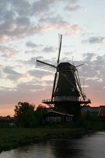 Windmill in Aarlanderveen