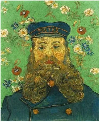 A portrait by Van Gogh in the Kröller-Müller Museum
