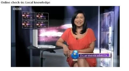 Carmen Roberts, Host of BBC Fast Track