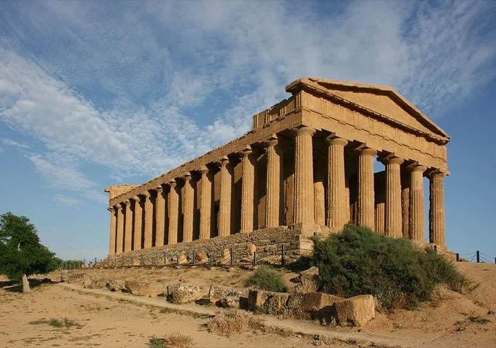 The Temple of Concord in Valley of the Temples