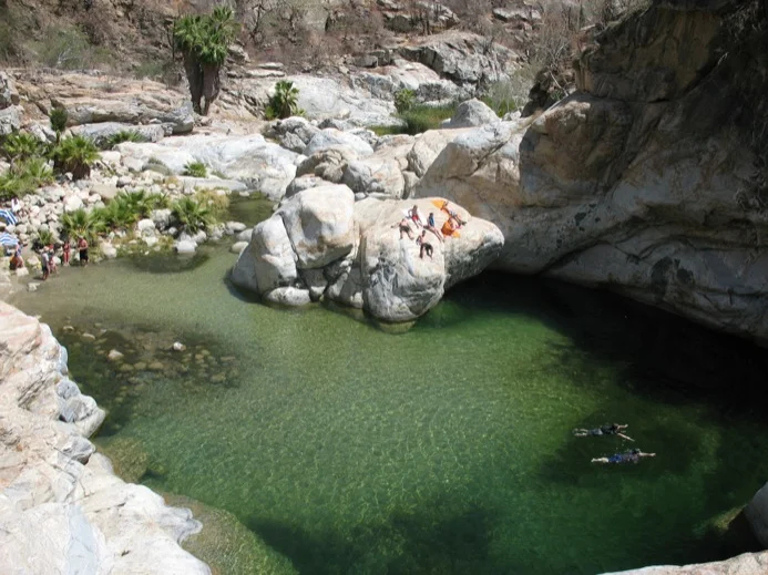 Swimming at Fox Canyon