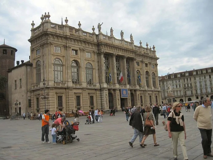 Palazzo Madama, in the Piazza Castello