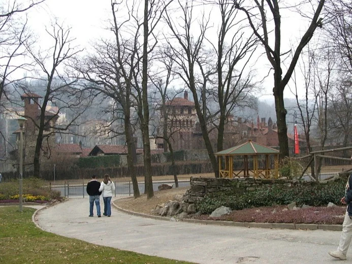 Winter in Parco del Valentino