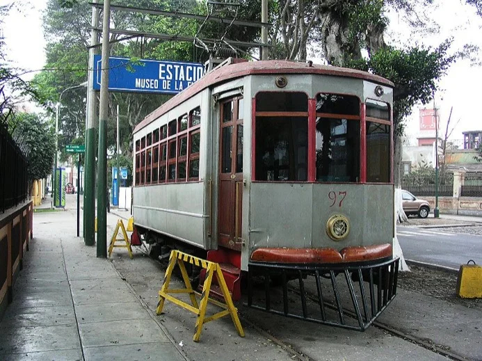 Old Tram in Barranca Neighbourhood