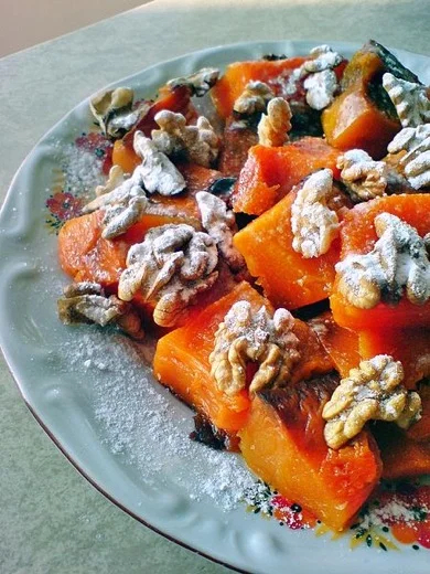 ...followed up by Pumpkin Dessert