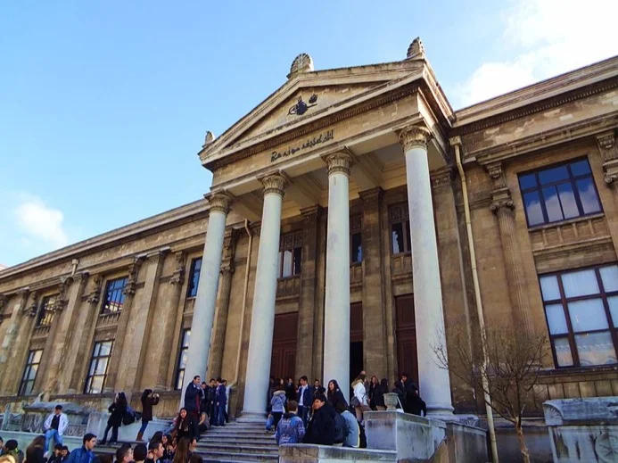 Grand entrance to the Istanbul Archaeological Museum