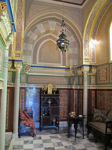 Interior of Turkish Bath