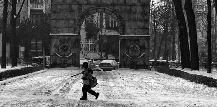 Treptower Park in Winter (photo by Peter Fauland)