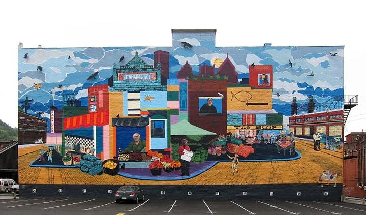 Mural in the Strip District