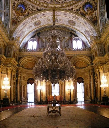 Ceremonial Hall in Dolmabahce Palace
