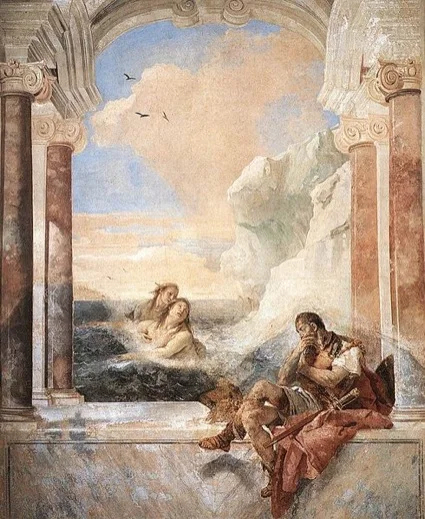 Giovanni Battista Tiepolo - Thetis Consoling Achilles