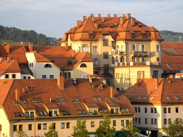 Over the roofs of Maribor