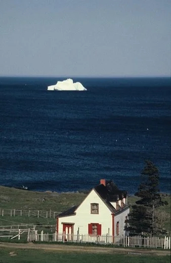 Iceberg off shore