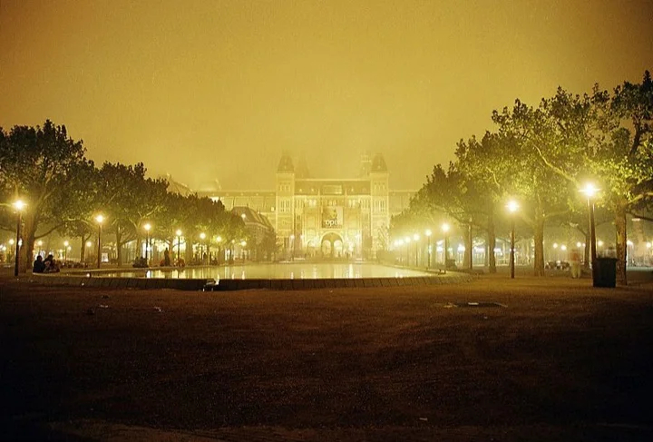 Rijksmuseum at night
