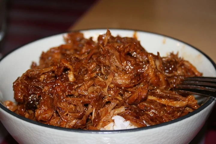 Pulled Pork over rice