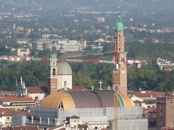 Basilica under restoration