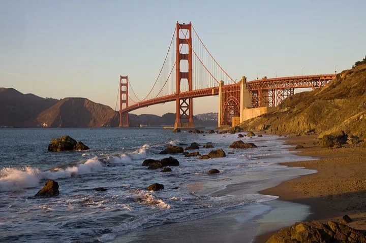 Golden Gate Bridge from Baker's Beach