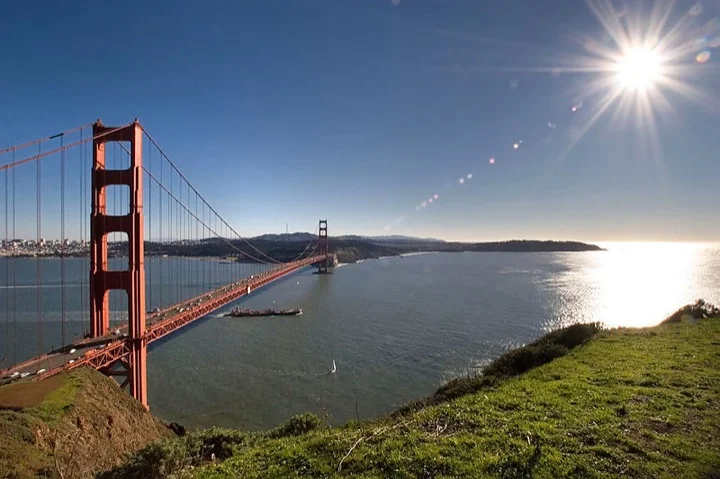 Golden Gate Bridge from Marin Headlands