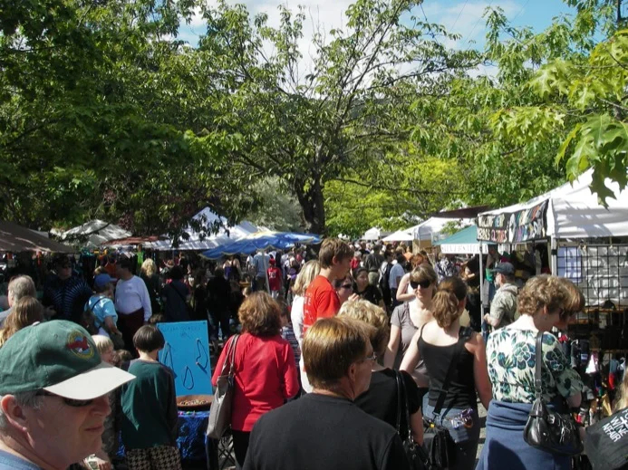 Saltspring Island Saturday market