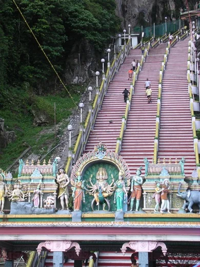 Steps to the Batu Caves