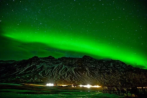 Northern Lights in South Iceland