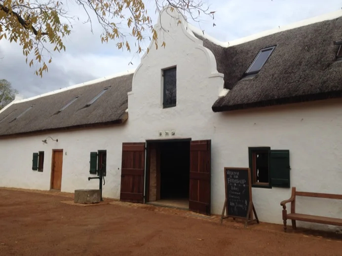 The converted barn at Babylonstoren