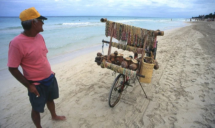 The beach at Varadero