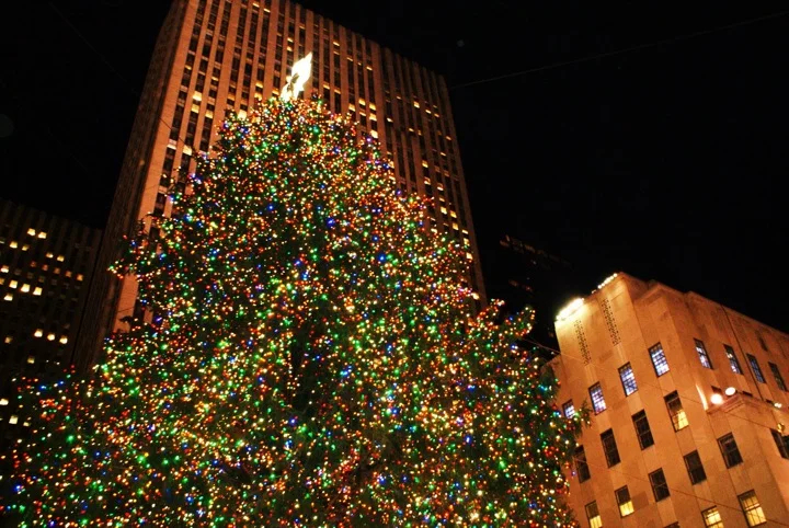 The Christmas Tree at Rockefeller Plaza