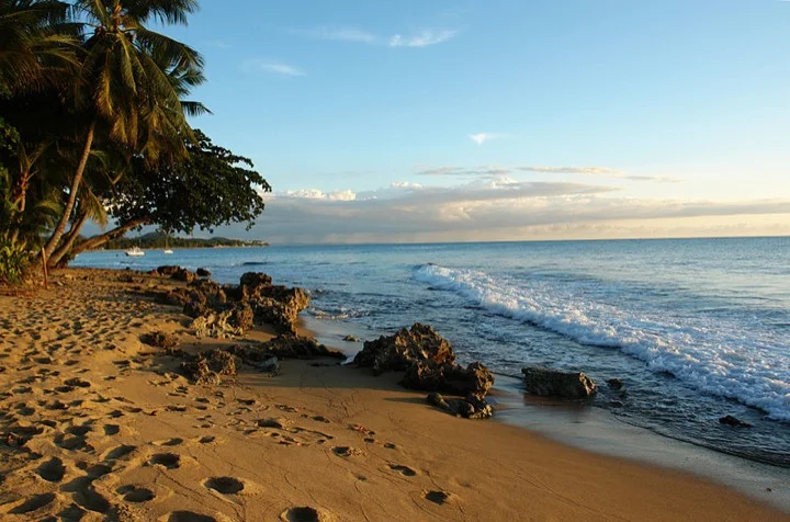 Slice of beach paradise in Puerto Rico