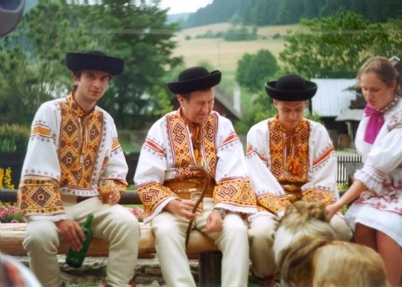 Traditional dress in Cicmany