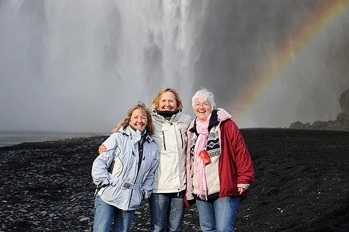 Skogafoss waterfall (photo by guide Stefan)