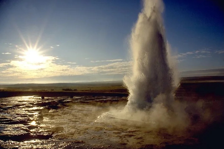 Eruption of Strokkur Geyser