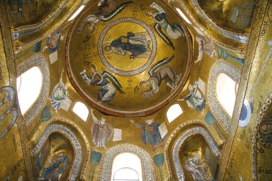 Inside Santa Maria dei Greci church