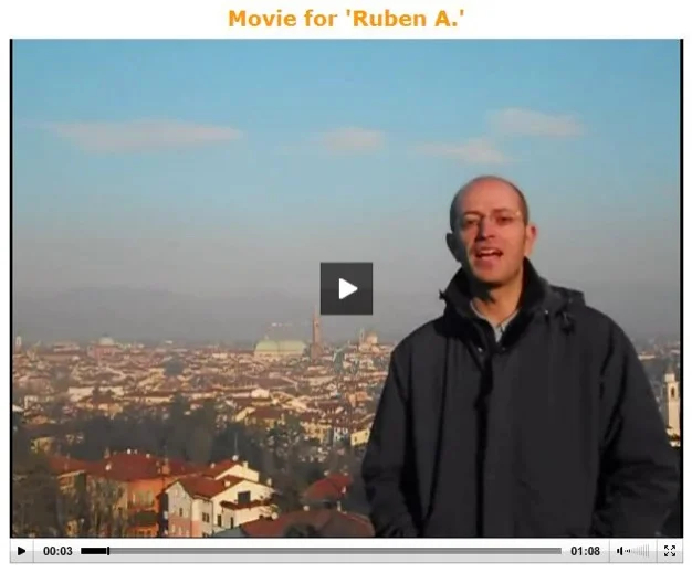 Ruben in Vicenza, Italy